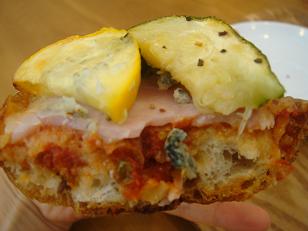 DSC03338ズッキーニタルティーヌ＠パンデュース