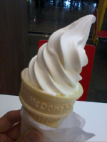 マックのソフトクリーム