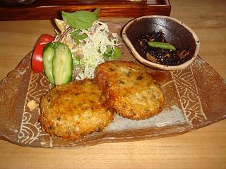 2010.1.09　飛魚ハンバーグ定食2