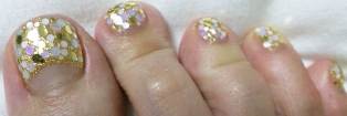 ゴールドホロネイルその3