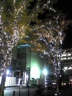 丸の内のイルミネーション