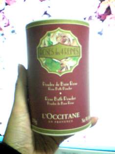 ロクシタンローズバスパウダー