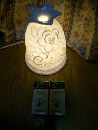 アロマランプとアロマオイル