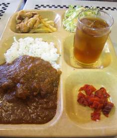 3月13日の昼食よこすか海軍カレー