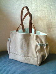 ドロンワークバッグ1