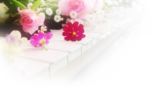 piano&flower