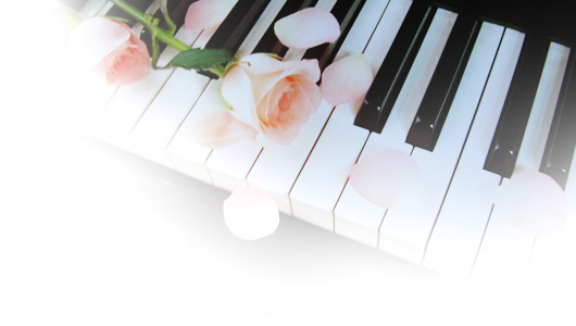 piano&pinkrose