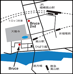 嵐山地図