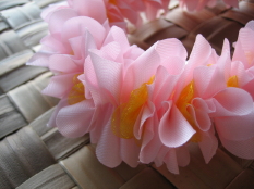 Pink Butterfly Ginger Lei