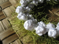 Crochet Lei Double Pikake