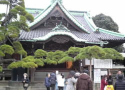 題経寺（毘沙門天）