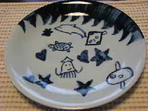 Plate painting