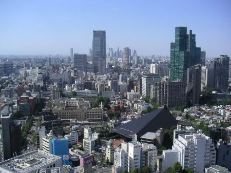 東京タワー150Mから眺望