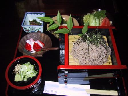 あっさりそば定食(銀風亭）.JPG