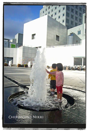 10月でも水遊び!!