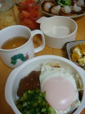 スパイシートマトカレー・さっぱり炙りチャーシュー