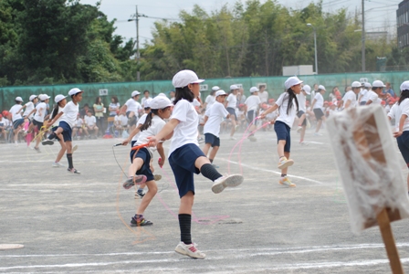 運動会　なわとび演技.JPG