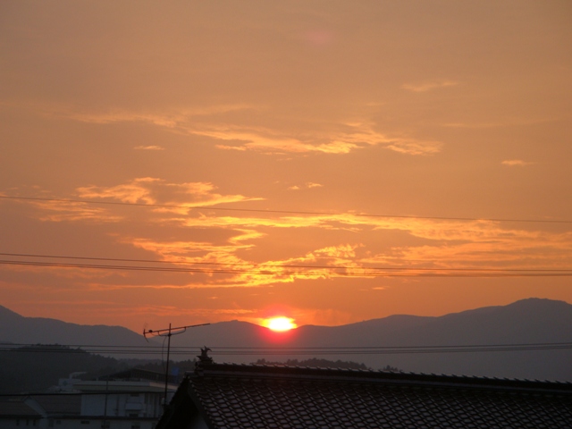 夕焼け