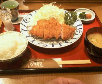 極上ロースカツ定食