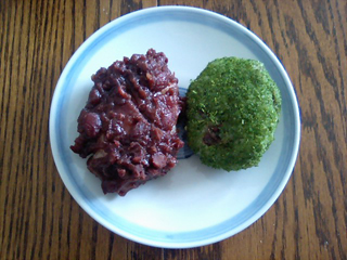 おはぎ2011春彼岸