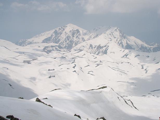 室堂平　大日三山