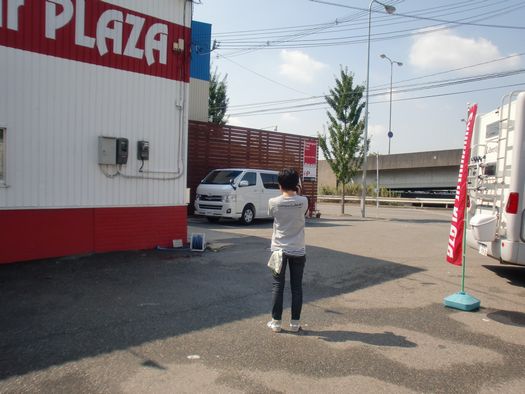 ファミリーワゴンSの撮影