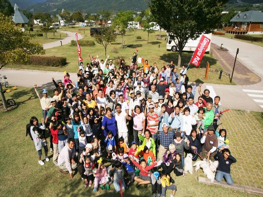 キャンプ大会集合写真