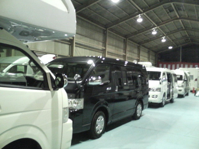 関西キャンピングカーショー出展車輌