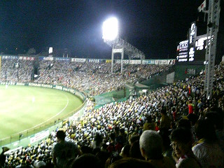 阪神ＶＳ楽天　甲子園