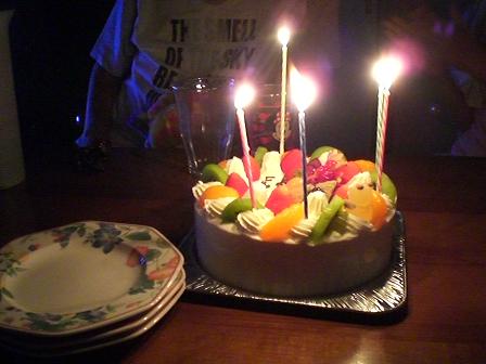 誕生ケーキ