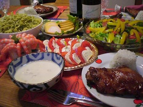 クリスマス食事