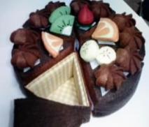 フェルトケーキチョコ