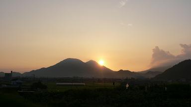 2005帰省　8-8太陽