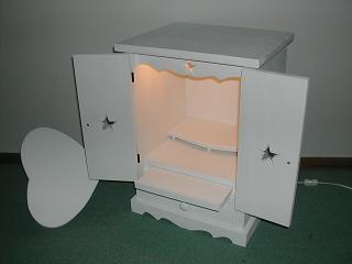 ミニ・仏壇　白　2