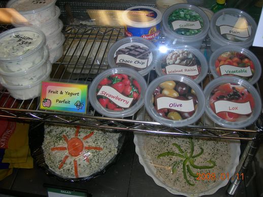 クリームチーズラベル