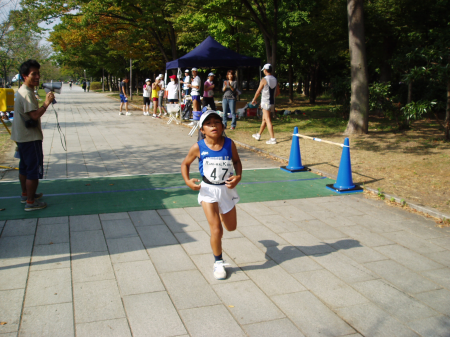 ５時間走ヘトヘトゴール