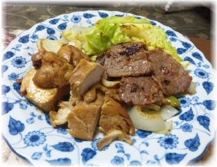 肉キャベツ炒め