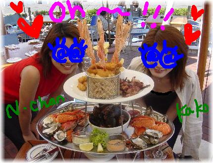 シーフードタワー!!!＠シドニー(オーストラリア)