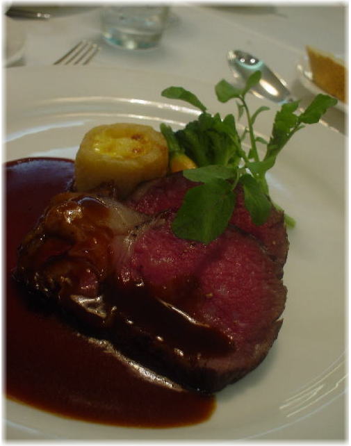 鹿児島産牛ロース肉のロースト