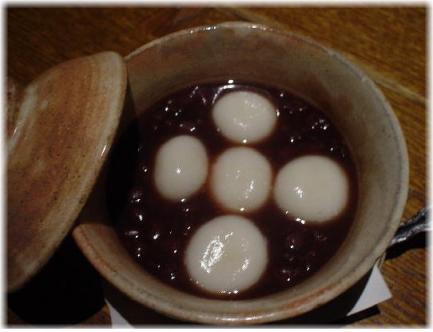 白玉しるこ＠銀座『七厘や』