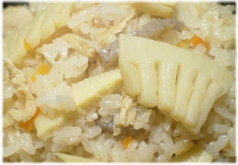 炊きたて！！筍ご飯