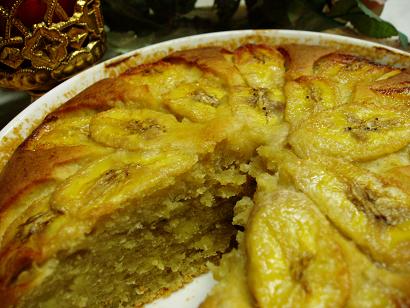 ケイク・オ・バナヌ要するにバナナケーキ