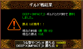 【2010/12/05（日）第2回鯖間Gv結果】