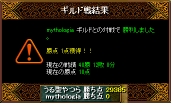 【2010/09/05（日）第85回Gv結果】