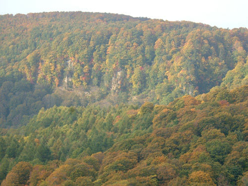 城ヶ倉大橋から