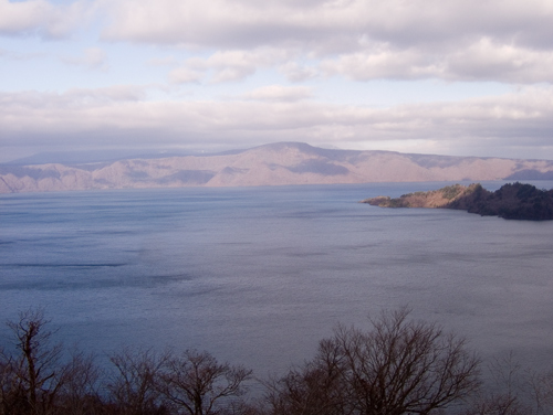 発荷峠からの十和田湖