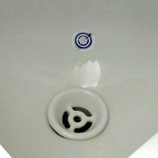 関空のお手洗い（拡大）