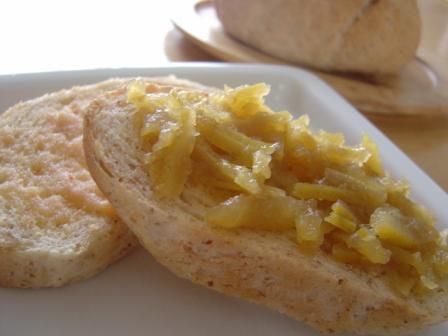 明太バターと日向夏ジャム