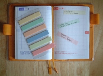 使用例 ほぼ日手帳