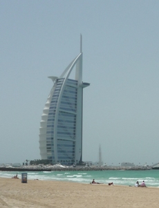 ドバイ1日目バージュアラブ